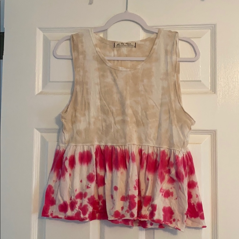 We the Free tie dye Tank